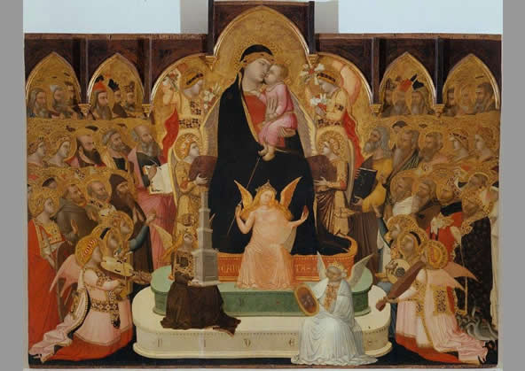 La Maestà di Ambrogio Lorenzetti